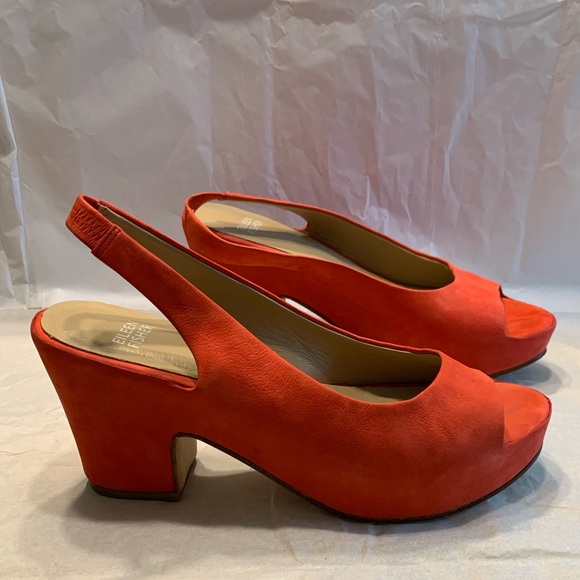 Eileen Fisher Slingback Block Heels - Picture 3 of 10